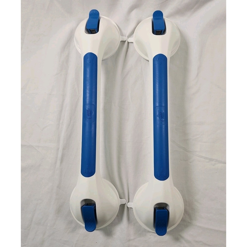 TAILI Grab Bars for Bathtubs and Showers 2 Pack Suction Grab Bar, Heavy Duty ...